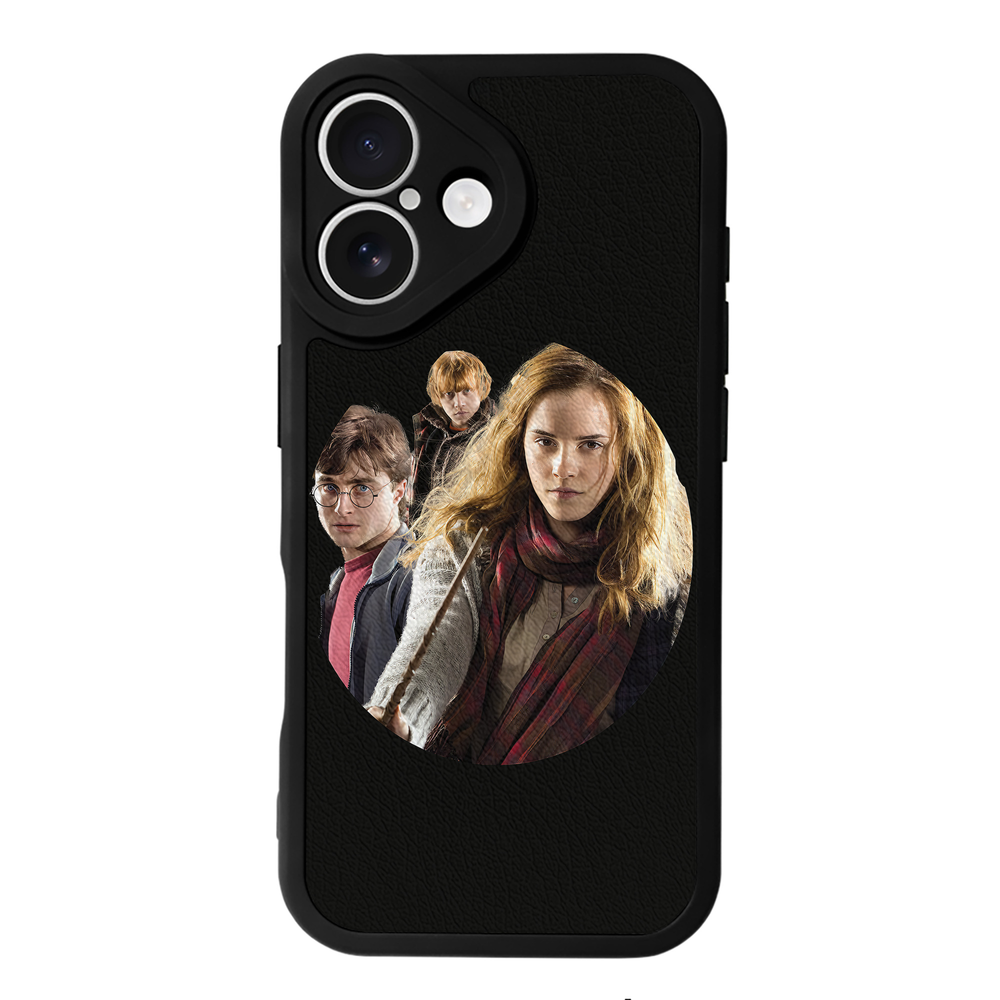 （画像用） Harry Potter ハリー・ポッターシリーズ 【iPhone 16シリーズ対応】シリコンスマホケース（レザー調） 材質：シリコン